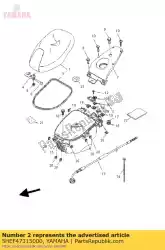 Aqui você pode pedir o assento de capa em Yamaha , com o número da peça 5HEF47315000: