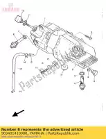 903401410900, Yamaha, enchufe, tornillo recto (56w) yamaha srx xv virago xvse 600 1000 1100, Nuevo