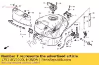 17511KV3000, Honda, arandela, tanque de combustible honda r (g) japan mc16-100 rvf vfr 250 400 1986 1990 1991 1995 1996, Nuevo