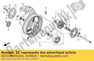 honda 90559MERD00 rondelle, rr. bras oscillant - La partie au fond