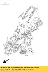 Ici, vous pouvez commander le buisson auprès de Suzuki , avec le numéro de pièce 0931910070: