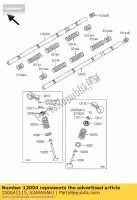 120041115, Kawasaki, toma de válvula kawasaki zrx  s zzr d gpz e r c f zz r1100 gpz1100 1100 abs zrx1100 zrx1200 zrx1200r zrx1200s zxr1200s 1200 , Nuevo
