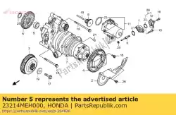 Here you can order the no description available at the moment from Honda, with part number 23214MEH000: