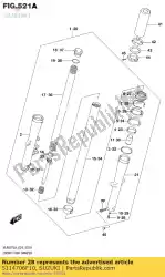 Here you can order the bolt from Suzuki, with part number 5114706F10: