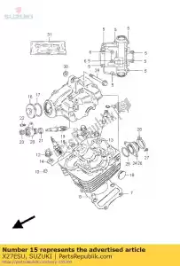 suzuki X27ESU bougie x27esu - Onderkant