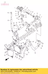 Ici, vous pouvez commander le couvercle, boîtier auprès de Yamaha , avec le numéro de pièce 4XV124220000: