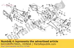 Tutaj możesz zamówić brak opisu w tej chwili od Honda , z numerem części 64310KPH700ZL: