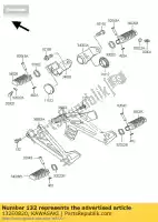 132E0820, Kawasaki, parafuso-flangeado-pequeno kawasaki kle  a vn classic b fi n drifter c e vn15 se en zl eliminator mean streak p r j g f h vulcan nomad l zl1000 15 15se en500 1500se kle500 estrella 125 vn1500 vn800 500 800 1500 1000 250 , Novo