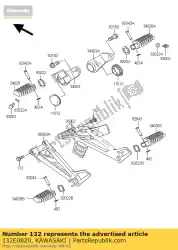 bout-flens-klein van Kawasaki, met onderdeel nummer 132E0820, bestel je hier online: