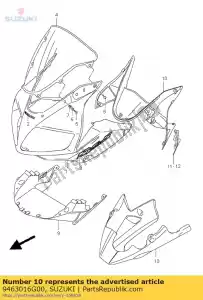 Suzuki 9463016G00 panel komp., mete - Dół