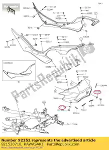 kawasaki 921520718 collar zx1000e8f - Bottom side