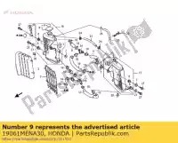 19061MENA30, Honda, manguera a, agua honda crf  x r crf450r 450 , Nuevo