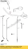 5611013K00YAP, Suzuki, manubrio comp suzuki gsxs750az gsxs750a 750 , Nuovo