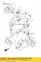 5EBY24103003, Yamaha, brandstoftank comp. yamaha yzf r 600 6, Nieuw