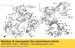 Aquí puede pedir no hay descripción disponible en este momento de Honda , con el número de pieza 30410ML7661: