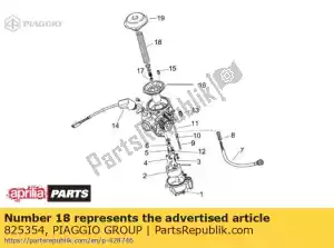 Piaggio Group 825354 primavera - Lado inferior
