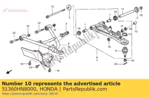 honda 51360HN8000 rami? za?., l. fr. ni?szy - Dół