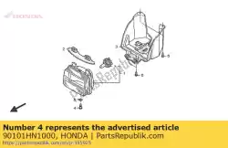 Ici, vous pouvez commander le vis, réglage auprès de Honda , avec le numéro de pièce 90101HN1000: