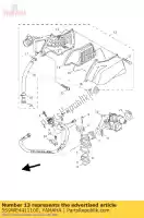 5S9WE4411100, Yamaha, Luchtfilterhuis c yamaha yw 125 2010, Nieuw