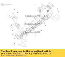 Tutaj możesz zamówić z?? Cze indukcyjne z u. P. Od Piaggio Group , z numerem części 1A004610: