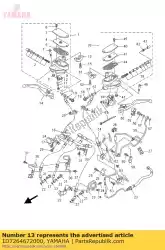 Aquí puede pedir poseedor de Yamaha , con el número de pieza 1D7264672000: