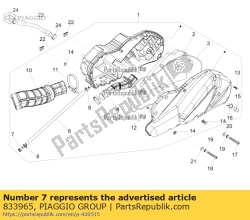 Aprilia 833965, Enchufe, OEM: Aprilia 833965