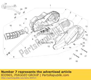 Piaggio Group 833965 plug - Bottom side