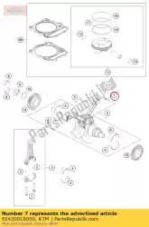 Tutaj możesz zamówić wa? Korbowy kpl. Od KTM , z numerem części 61430018000: