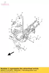 Qui puoi ordinare frame comp. Da Yamaha , con numero parte 4KA2111010P2: