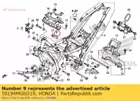 50194MGSD10, Honda, collar c, r. suspensión del motor honda  nc 700 750 2012 2013 2017 2018 2019 2020, Nuevo