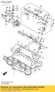 suzuki 1347417K00 acortar - Lado inferior