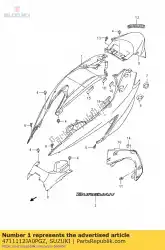 Here you can order the no description available at the moment from Suzuki, with part number 4711112JA0PGZ: