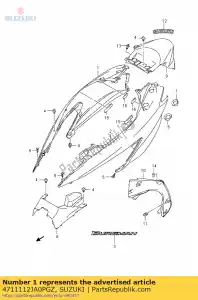 suzuki 4711112JA0PGZ no description available at the moment - Bottom side