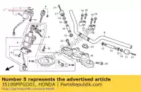 35100MFGD01, Honda, switch assy., combinazione honda cb hornet f fa cbf  na s cbr rra rr sa n hannspree cb600f cb600fa cb600f3 cb600f3a 600 , Nuovo