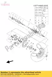 Aquí puede pedir neumático de Yamaha , con el número de pieza 941081280900: