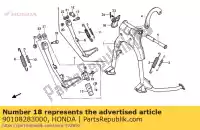 90108283000, Honda, parafuso, pivô honda mtx  rw xbr xbr500 mtx200rw 200 500 , Novo