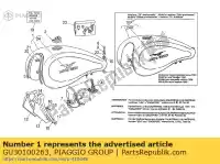 GU30100263, Piaggio Group, fuel tank moto-guzzi california 1100 1994, New