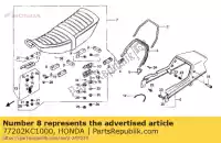 77202KC1000, Honda, nenhuma descrição disponível no momento honda cb 125 1988, Novo