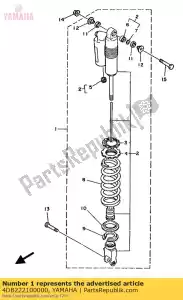 Yamaha 4DB222100000 zespó? amortyzatora, ty? - Dół