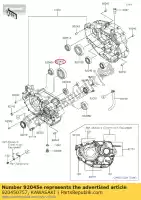 920450757, Kawasaki, Rodamiento de bolas, 35x72x17 kawasaki ninja  sl z krt edition bx250 a abs b br250 f e 250sl z250sl klx300r 250 300 , Nuevo