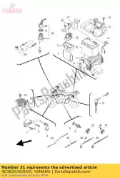 Aquí puede pedir interruptor de parada de Yamaha , con el número de pieza 4D3825300000: