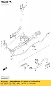 suzuki 6926605H00 collier, frein rr - La partie au fond