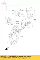 5WXF580T1000, Yamaha, caliper assy (a sinistra yamaha tzr 50 2005 2006 2007 2008 2009 2010, Nuovo