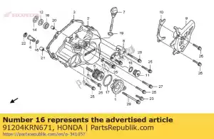 honda 91204KRN671 joint d'huile, 10x21x5 - La partie au fond