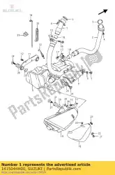 Tutaj możesz zamówić rura komp, exh r od Suzuki , z numerem części 1415044H00: