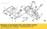 15650MEG000, Honda, manometro, livello dell'olio honda vt 750 2004 2005 2006 2007 2008 2009 2010 2011 2012 2013, Nuovo