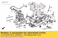 11103KJ9750, Honda, bus, r. buitenste motorhanger honda  cn 250 1994 1998, Nieuw