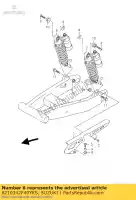 6210342F40YKS, Suzuki, Absorber assy,r suzuki gsx 1400 2006, New