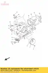 Tutaj możesz zamówić podk? Adka, talerz od Yamaha , z numerem części 9020108X2100: