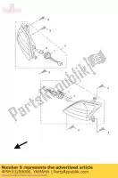 4P9H33200000, Yamaha, luz pisca-pisca frontal yamaha nxc xc 125 2007 2008 2009 2010 2011 2012, Novo